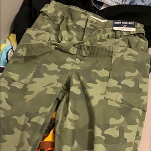 High rise skinny joggers